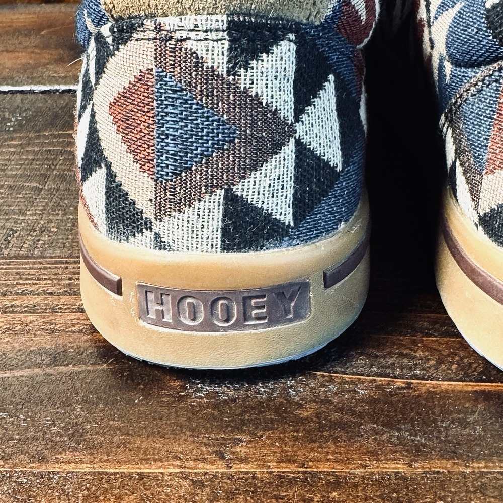 Twisted X Men's 8.5 Medium Hooey Loper Shoes Moc Toe MHYC006 Graphic Pattern - Picture 14 of 14